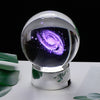 Crystal Inner Carved Milky Way Star Crystal Ball Ornament